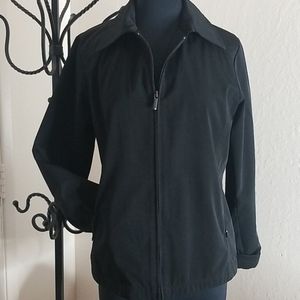 London Fog black jacket size medium